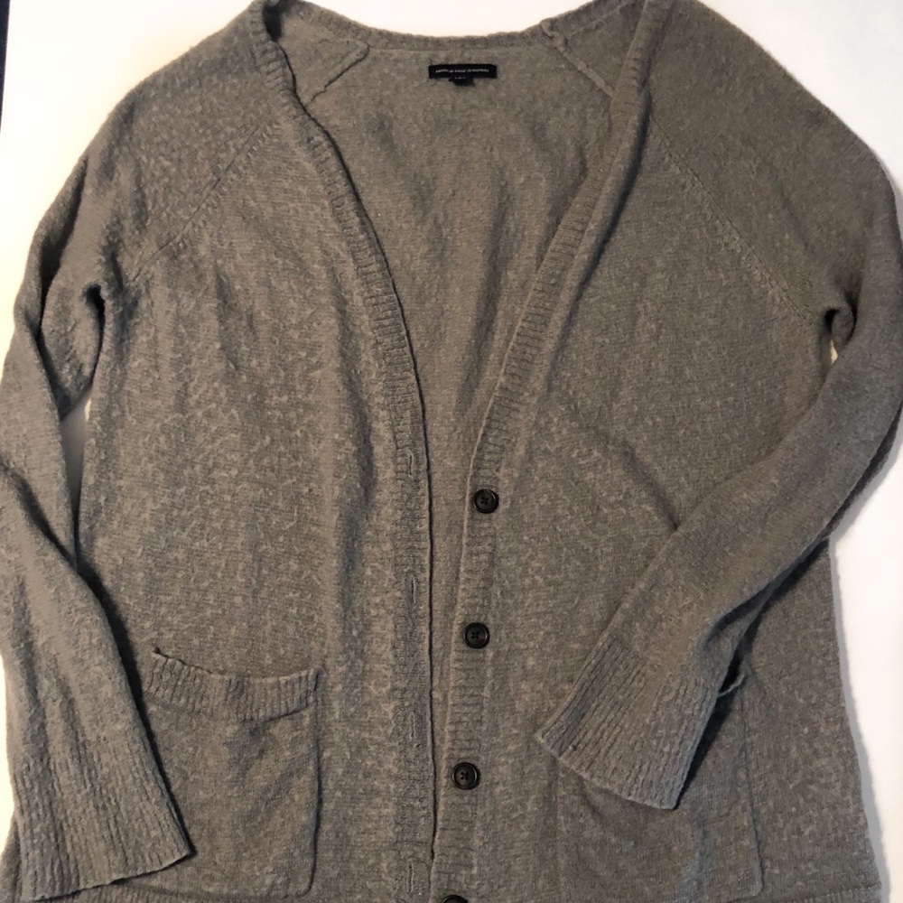 Americans Eagle Gray Cardigan